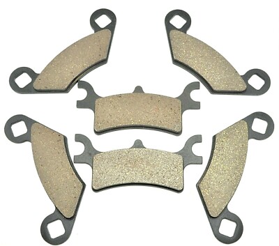 BONDED FRONT & REAR BRAKE PADS FOR POLARIS TRAIL BLAZER 250 (2005-06)