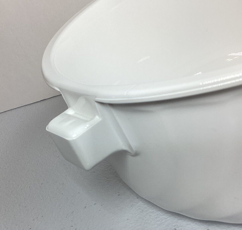 Arcoflam France 7645 Ceramic Sauce Pan Lid Removable Handle Pot 7 X 4