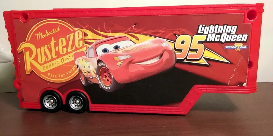 Disney Pixar Cars Race O Rama Mack Truck Playset 2016 - Image 3 of 4