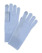 Phenix Waffle Cuff Cashmere Tech Gloves Women's Blue