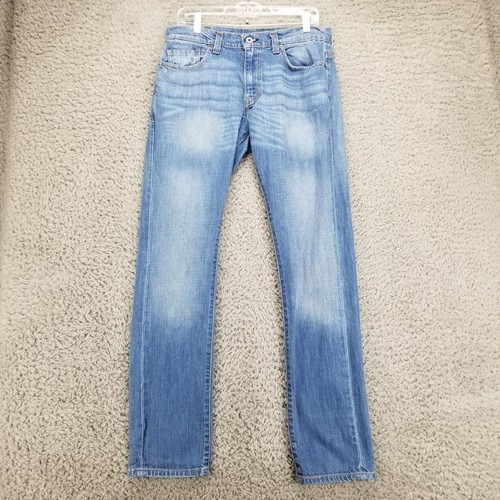 Levis Jeans Herren 33x32 511 Skinny Stretch Faded Blue V Pocket Low Rise - Bild 2 von 12