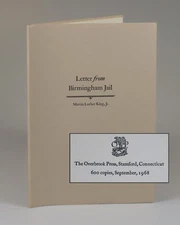 Martin Luther King, Jr. - Letter from Birmingham Jail, Overbrook Press, 1968