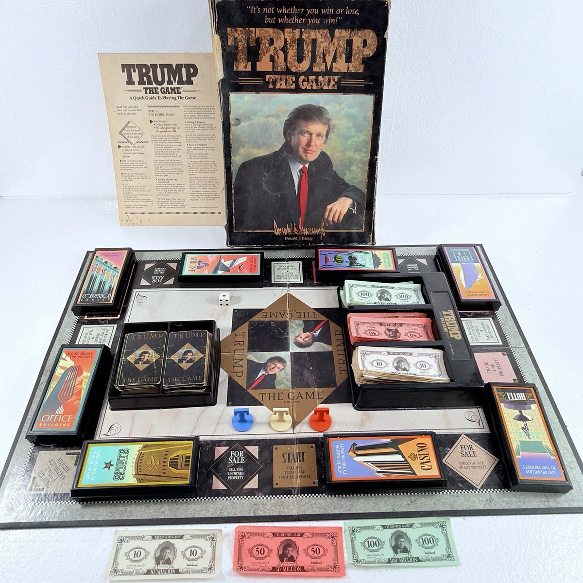 Milton Bradley Trump: The Game Board Contemporary Manufacture