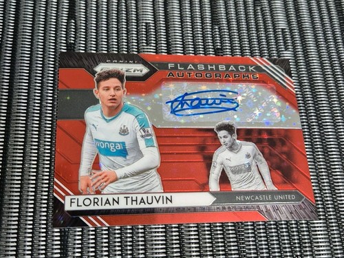 FLORIAN THAUVIN 2020-21 Panini Prizm FLASHBACK RED STARS AUTO Newcastle United