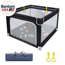 Baby Playpen for Babies and Toddlers,Small Baby Fence Floor Yard,Soft Breathable