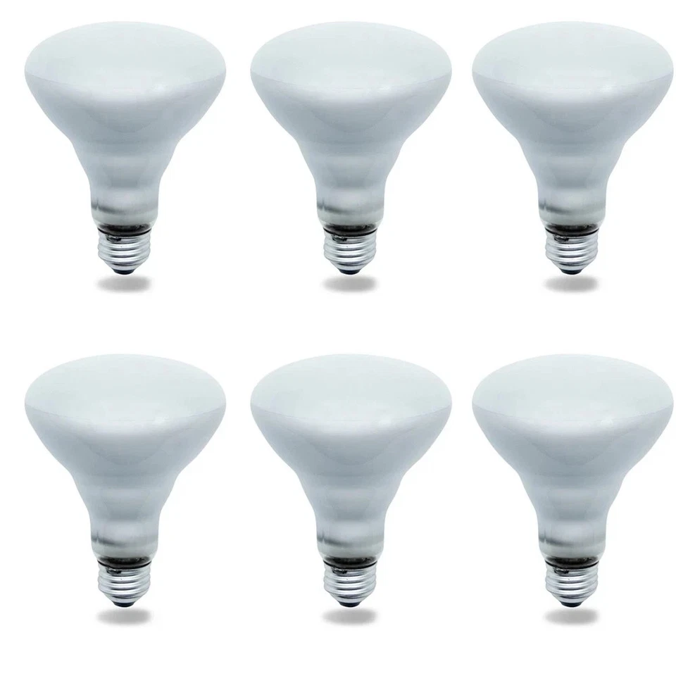 Damar Reflector BR 30 65W Indoor Flood Light Bulbs (white) Pack of 6 - Image 3 of 4
