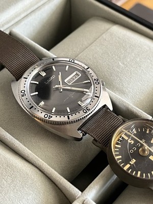 MACV-SOG Era 1968 Seiko 6106-8100 Diver w/ Waltham W.C.Co
