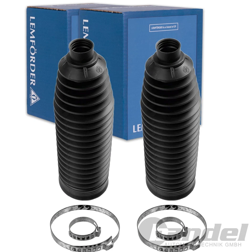 2xLEMFÖRDER SPURSTANGE+MANSCHETTE VORDERACHSE passend für AUDI A6 C6 4F2 4F5 4FH - Bild 4 von 4