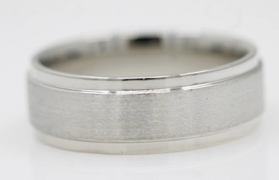Alianza de boda Scott Kay PD950 paladio 8 mm tamaño 11 - 9,8 gramos Foto 2 de 4