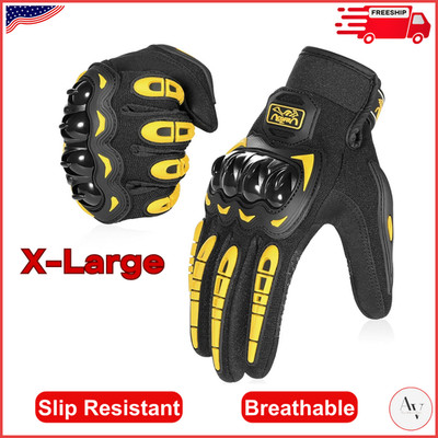 COFIT Motorcycle Gloves Breathable, Touchscreen Motorbike Gloves Anti-Slip, XL