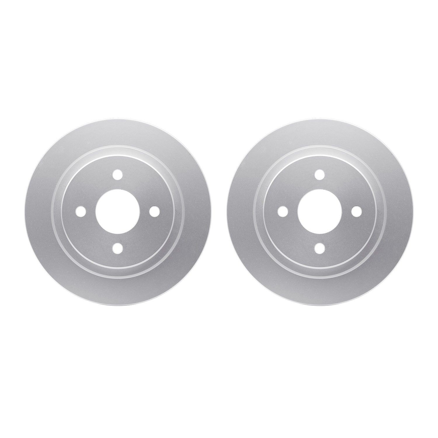 Dynamic Friction 4002-54021 DFC Brake Rotors - GEOSPEC Coated For 02-04 Focus