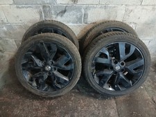 Nissan Juke 18" 5 Spoke Alloy Wheel Set In Black 2012-2018