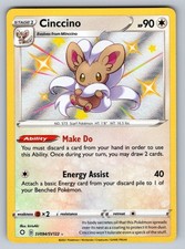 Cinccino Shiny Holo Rare Shining Fates: Shiny Vault SV094/SV122 NM on eBay