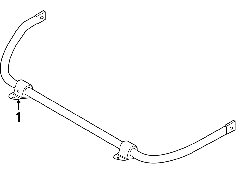 稳定杆正面带警察包适用于 20-24 EXPLORER 104883995 — 第 4/4 张图片