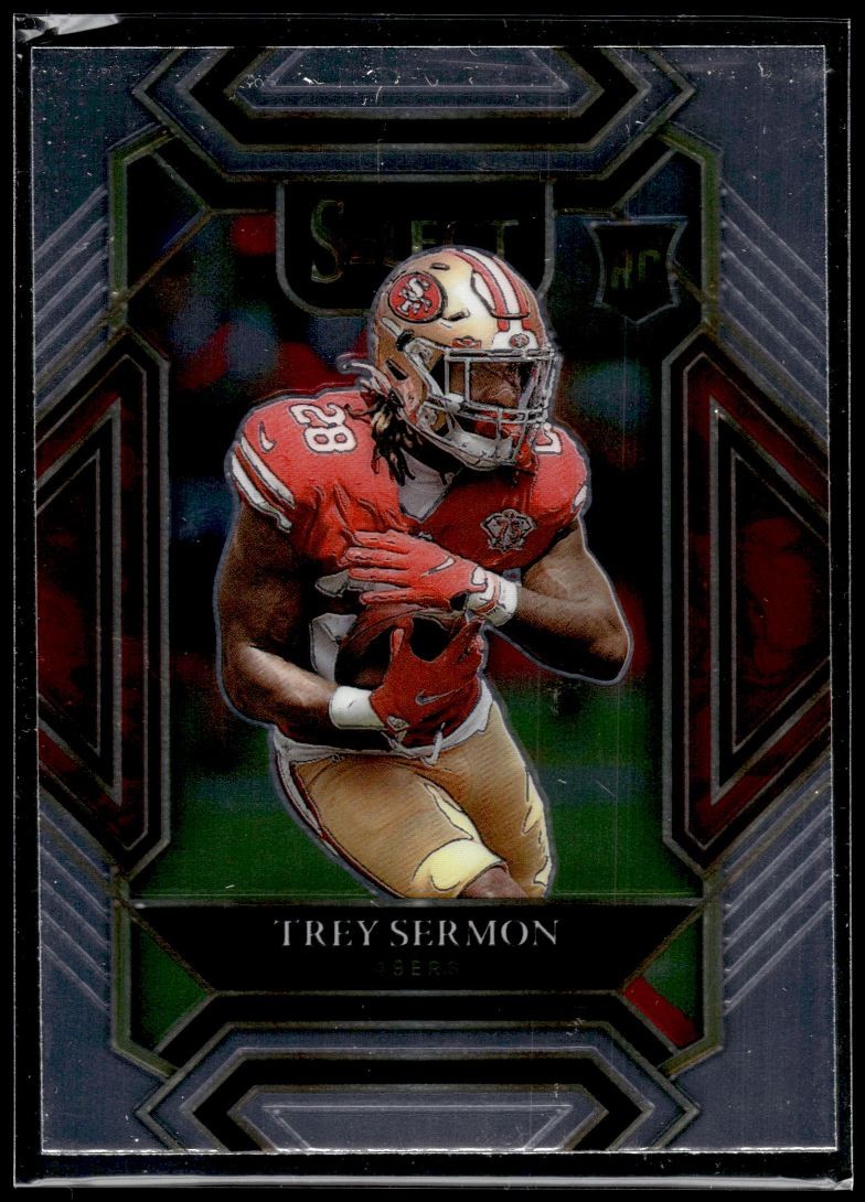 2021 Panini Select Trey Sermon Rookie San Francisco 49ers #268