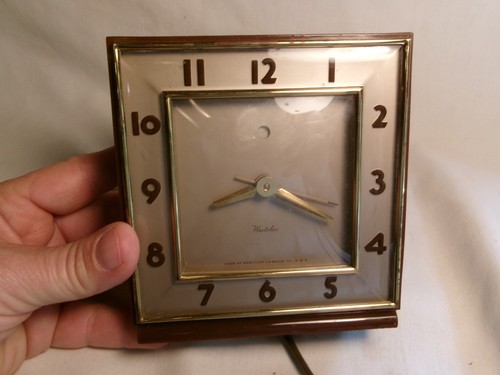 Vintage Westclox Ardmore Model S5-E Electric Clock ~ Working - Picture 6 of 6