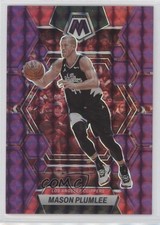 2022-23 Panini Mosaic Purple Mosaic Prizm 45/99 Mason Plumlee #134 11h3