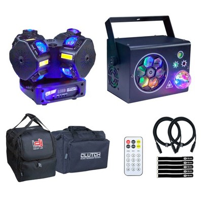 SPIN-FURY Strobe/Laser Light BEAM-BOX Light DMX LED DJ Stage Effect Fixtures ...