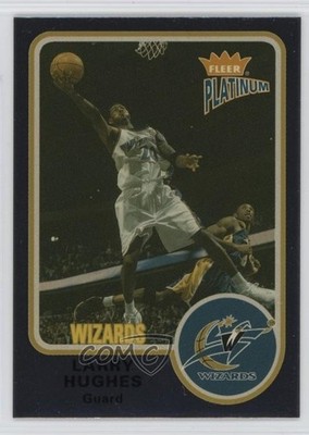 2002-03 Fleer Platinum Platinum Finish 99/100 Larry Hughes #105 3c7