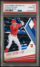2018 Chronicles Phoenix Shohei Ohtani Rookie Blue /149 #20 PSA 10