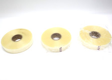 Lot of 3 3M Scotch 371 Box Sealing Tape Clear 48mm x 914m