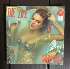 TAYLOR SWIFT - THE LIFE OF A SHOWGIRL- ORANGE GLITTER VINYL LP " NEW, SEALED "