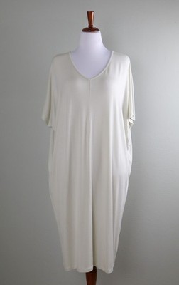 MARLA WYNNE Layers NWT Super Soft Stretch Dolman Sleeve Tee Dress Size XL