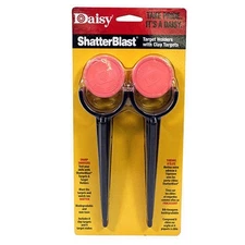 Daisy Outdoor Products Shatterblast Clay Targets With Holder Range - 980872-444