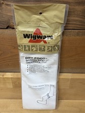 Wigwam Thermax Crew Liner Socks White Wonder Wick VTG NOS Fits Any Foot 