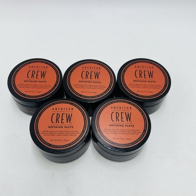 5 American Crew Defining Paste Hair Product Medium Hold Low Shine New
