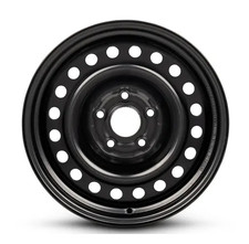 New 16 X 7 5x114.3 Black Steel Wheel Rim 2016-2025 For Honda Civic
