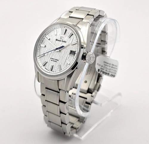 GRAND SEIKO "WHITE BIRCH" SLGH005 EVOLUTION 9 COLLECTION 2023 EXCELLENT! VIDEO!