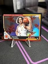 2025 Topps Chrome McDonald’s AAliyah Chavez Black # 6/10 Refractor