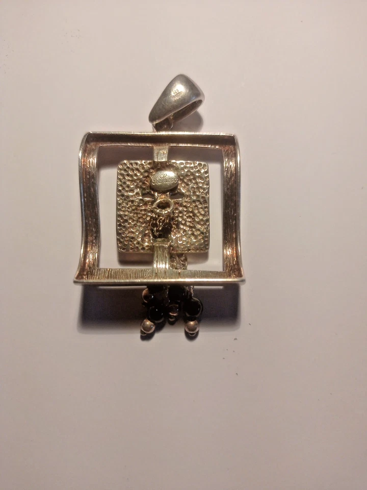 Pendente Gerardo Sacco Originale – Seconda Mano - Argento - Immagine 4 di 4