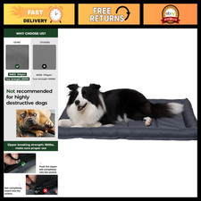 Large Waterproof Dog Bed Mat for Crate - Easy Clean Outdoor Pad, 36