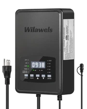 200W Low Voltage Landscape Transformer, Weatherproof Outdoor Low Voltage Tran...