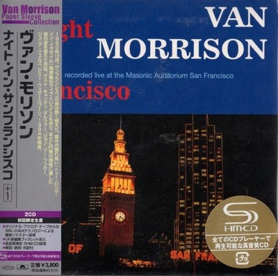 Van Morrison [SEALED] JAPAN PROMO SHM 2x CD A Night In San Francisco