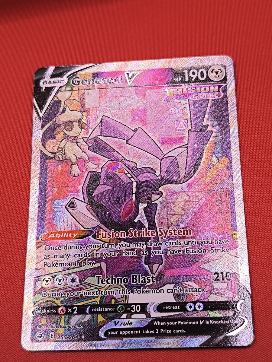 Genesect V 255/264 Fusion Strike Alternate Full Art Ultra