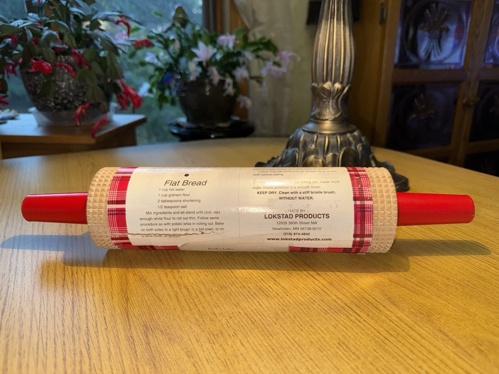 Lokstad Larger Diameter Corrugated Rolling Pin For Legs, Cookies And Flatbread
Opens in a new window