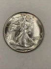 1939-D Walking liberty Half .50. Choice BU.