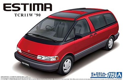 Aoshima 1/24 Toyota Estima TCR11W Twin Moon Roof 1990 Model Kit No.115 JAPAN NEU