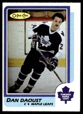 1986-87 O-Pee-Chee Dan Daoust Toronto Maple Leafs #241