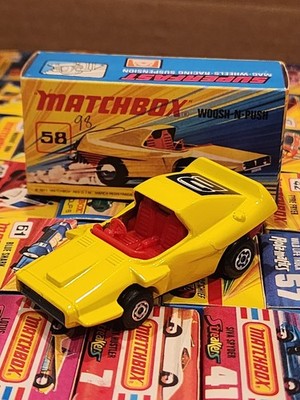 1971 Matchbox Superfast #58 Whoosh N Push Mint w/ Original Box