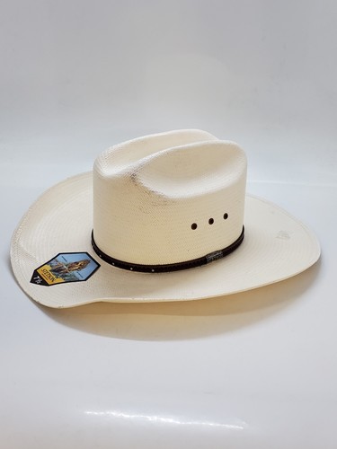 Stetson HAYWOOD 10X Straw Cowboy Hat - Size 7 1/2