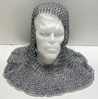 Medieval Armor- Chainmail Head Piece - Antique Replica Knights Armor