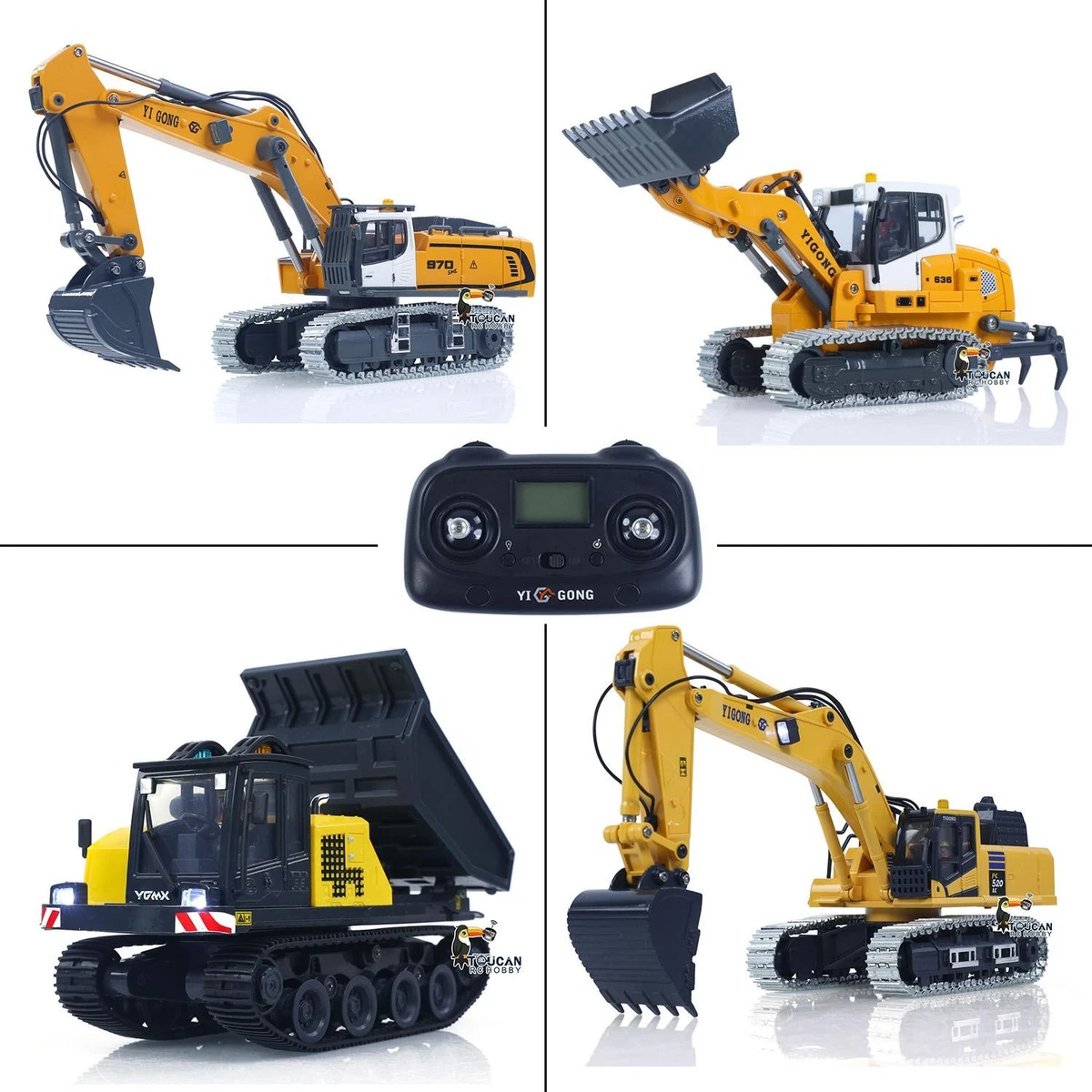1:50 Hobby RC Industrial & Service Vehicle Excavators for sale | eBay