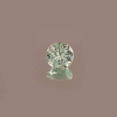 AAA Super Clean Natürlicher Ceylon Grüner Saphir Lose Runde Edelstein Cut 5x5 MM
