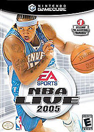 NBA Live 2005 (Nintendo GameCube, 2004) con manual - Imagen 1 de 1