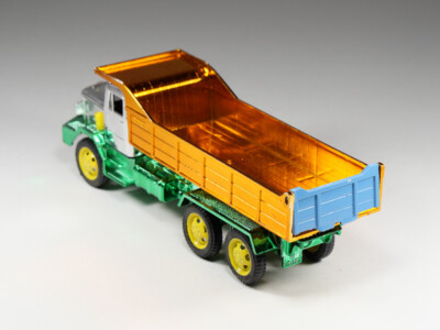 RARE USSR CCCP Camion Kamaz 5511 Benne Carriere Turquoise Et Orange En