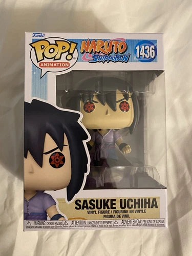 FUNKO POP! NARUTO SHIPPUDEN SASUKE UCHIHA #1436 COMMON NEW IN BOX